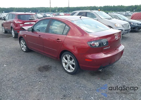 2008 Mazda Mazda3 I Touring Value z USA, uszkodzony, nr VIN JM1BK32G381125157